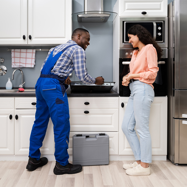 can you provide an estimate for cooktop repair before beginning any work in Brookline Village MA